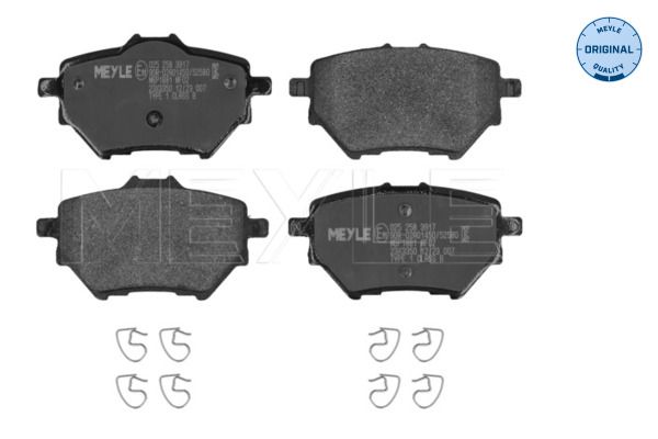 Гальмівні колодки дискові MEYLE 0252583917 - zapix