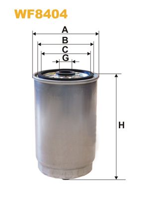 Паливний фільтр WIX FILTERS WF8404