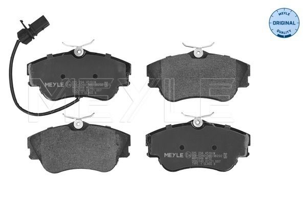 Гальмівні колодки дискові MEYLE 0252344519W - zapix
