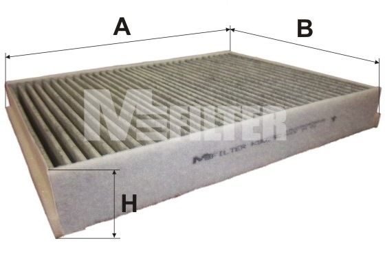 Фільтр салону MFILTER K9095C - zapix