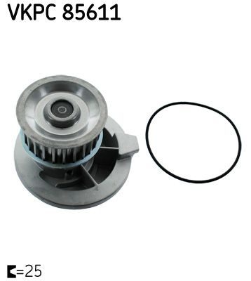 Помпа системи охолодження SKF VKPC85611 - zapix