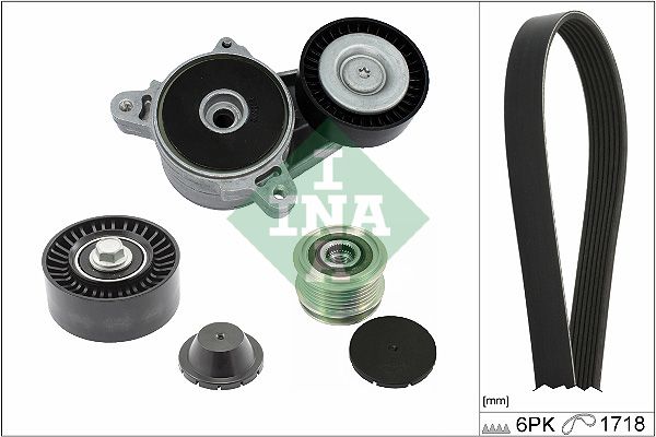 Комплект поліклинових ременів SCHAEFFLER INA 529051520 - zapix