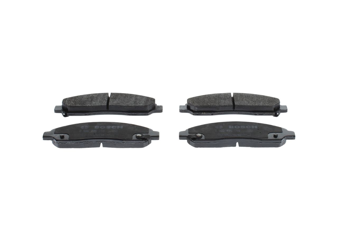 Гальмівні колодки дискові BOSCH 0986495159