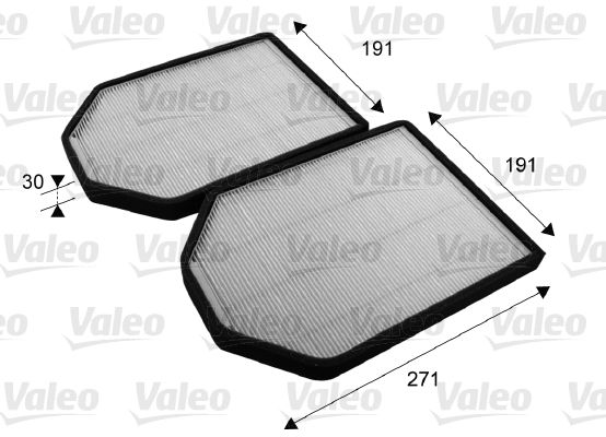 Фільтр салону VALEO 698790 - zapix