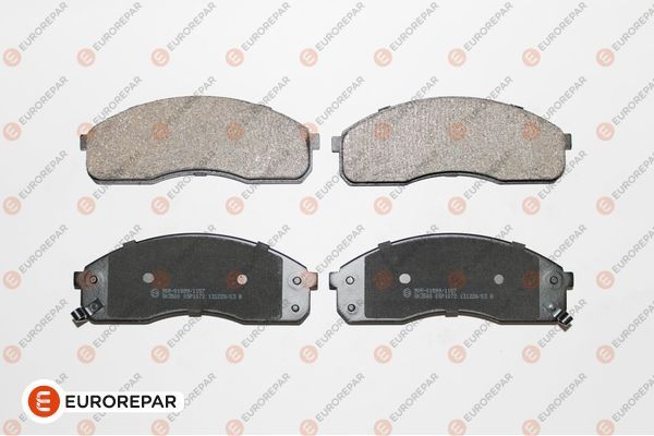 Гальмівні колодки дискові EUROREPAR 1617266880 - zapix