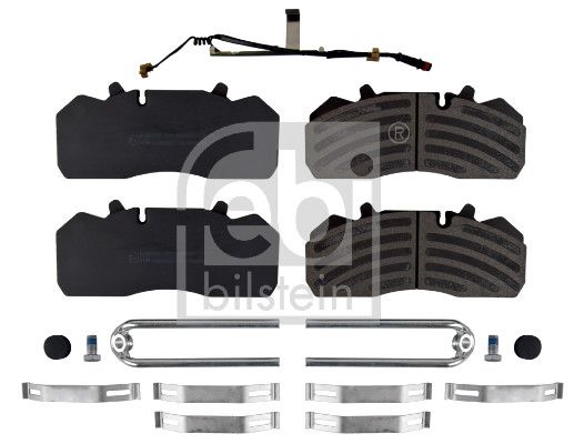Гальмівні колодки дискові FEBI BILSTEIN 171243 - zapix