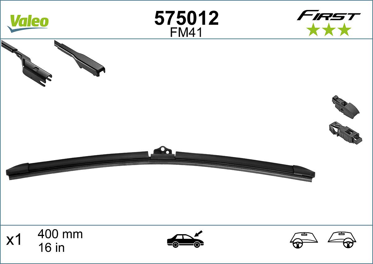 Щітка склоочисника VALEO 575012 - zapix