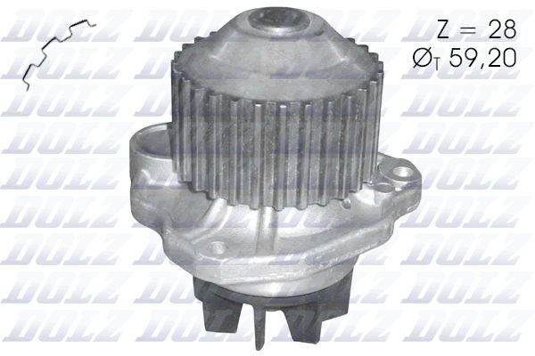 Помпа системи охолодження DOLZ C123