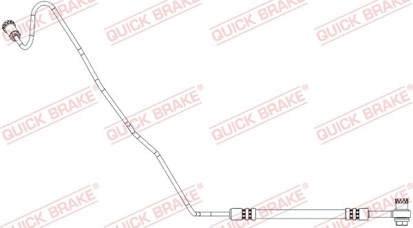 Гальмівні шланги QUICK BRAKE 96020X - zapix