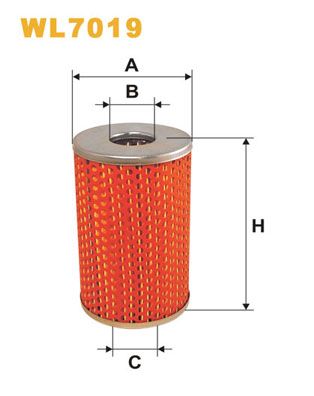 Оливний фільтр WIX FILTERS WL7019