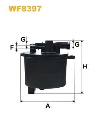 Топливный фильтр WIX FILTERS WF8397