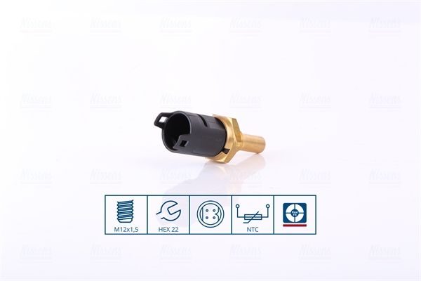 Датчик температури охолоджуючої рідини NISSENS 207080 - zapix