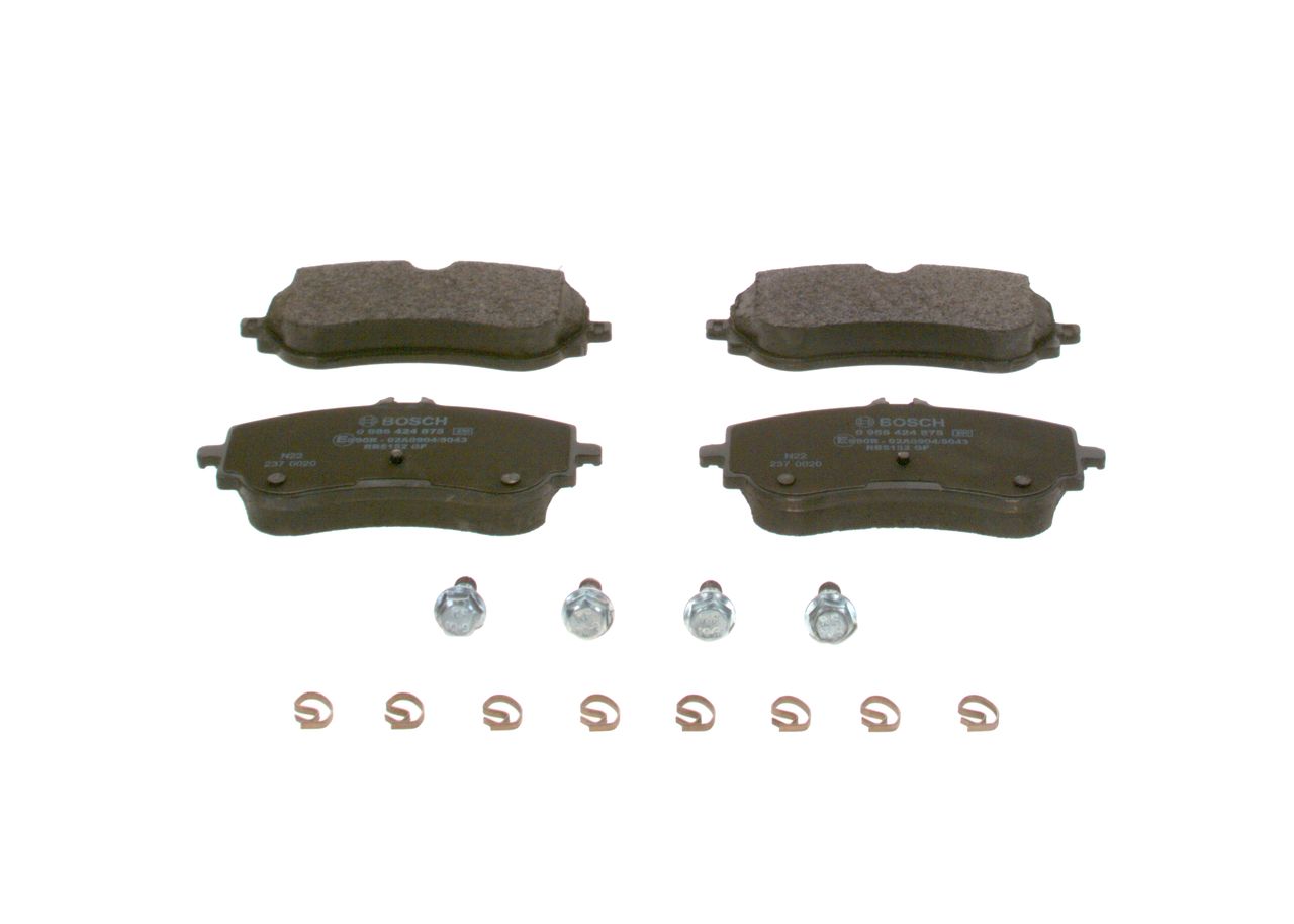 Гальмівні колодки дискові BOSCH 0986424875 - zapix