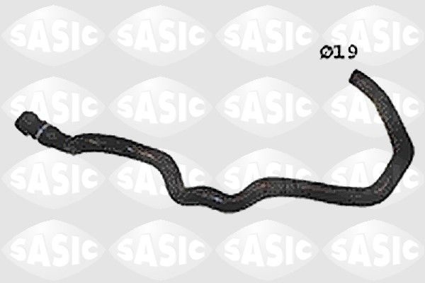 Патрубок системи охолодження SASIC SWH4317 - zapix