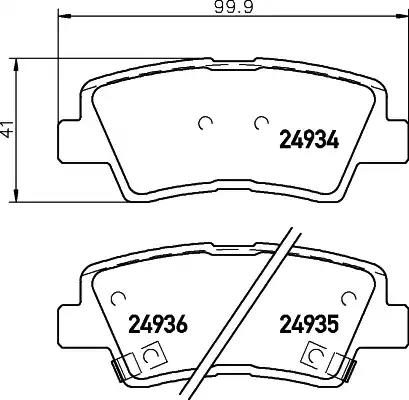 Гальмівні колодки дискові NISSHINBO NP6022 - zapix