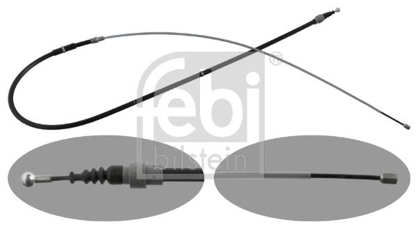 Трос ручного гальма FEBI BILSTEIN 48308 - zapix
