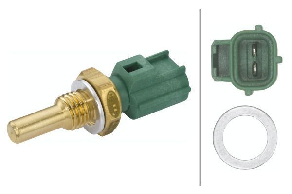 Датчик температури охолоджуючої рідини HELLA 6PT009107481 - zapix