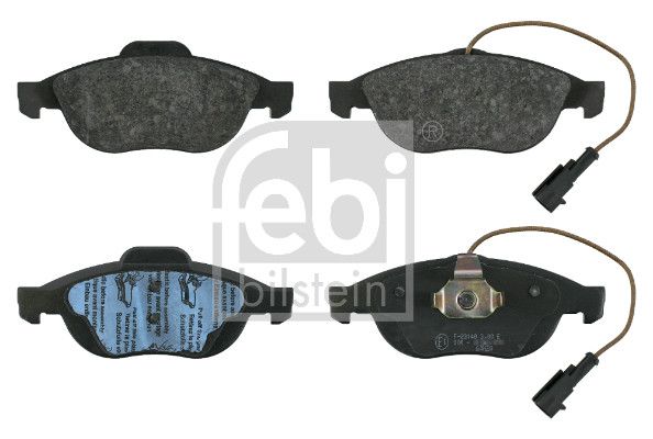 Гальмівні колодки дискові FEBI BILSTEIN 16293 - zapix