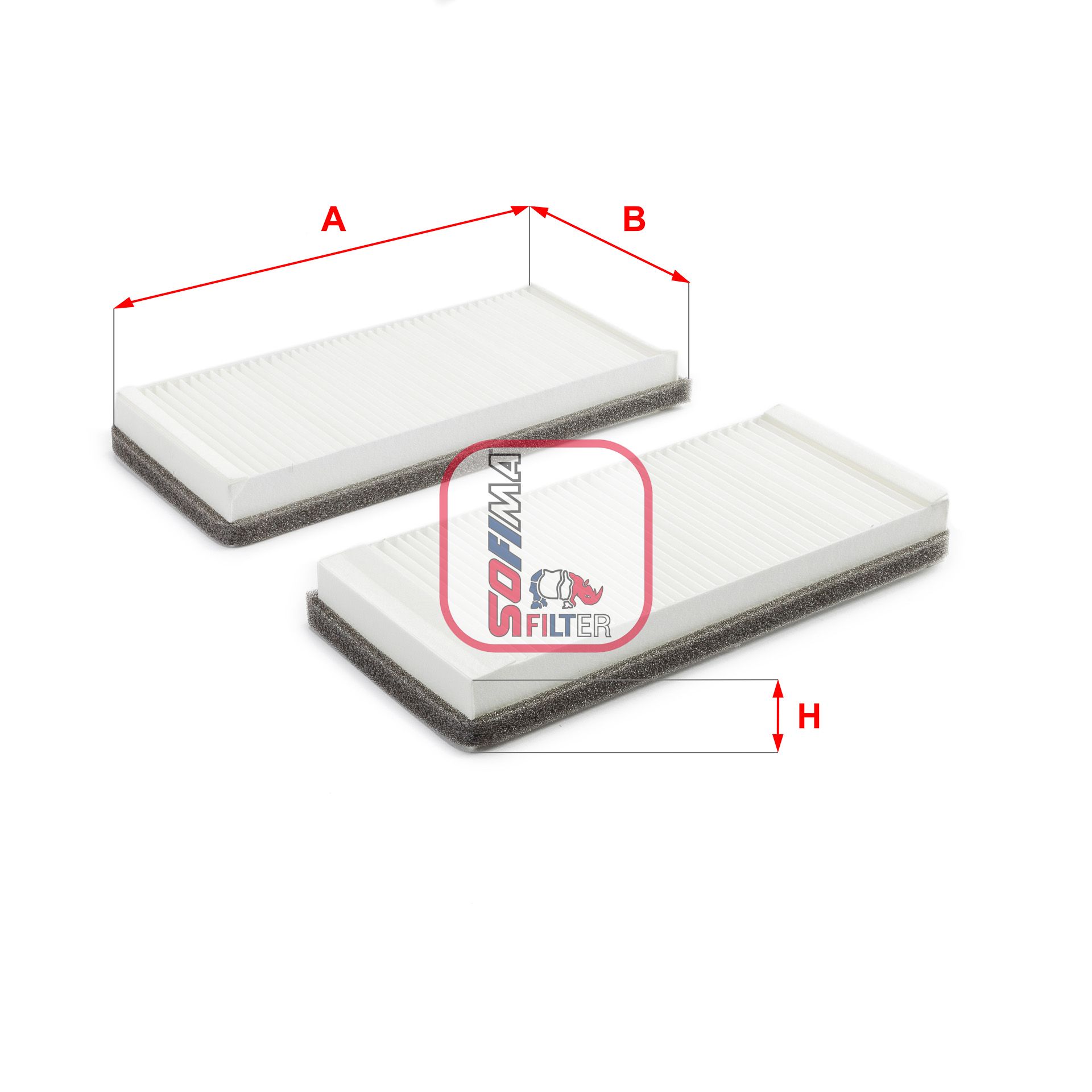 Фільтр салону SOFIMA S3005C - zapix