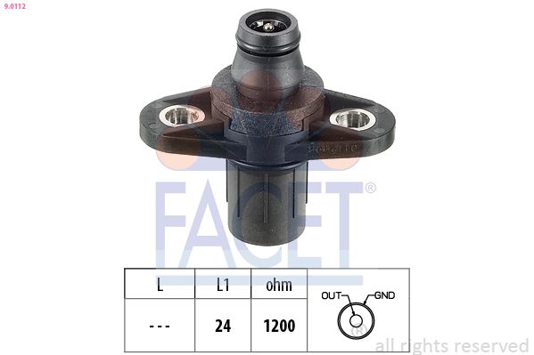 Датчик положення розподільного вала FACET 90112 - zapix