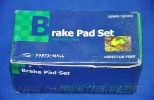 Гальмівні колодки дискові PARTS-MALL PKA012 - zapix