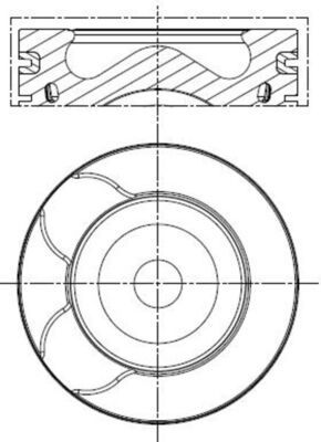 Поршень MAHLE 039PI00128002 - zapix