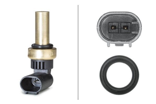 Датчик температури охолоджуючої рідини HELLA 6PT358058181 - zapix