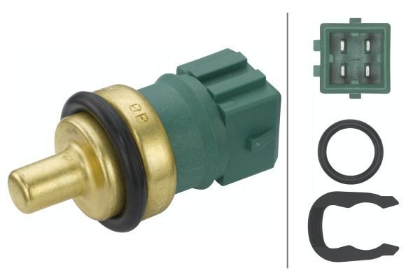 Датчик температури охолоджуючої рідини HELLA 6PT009107541 - zapix