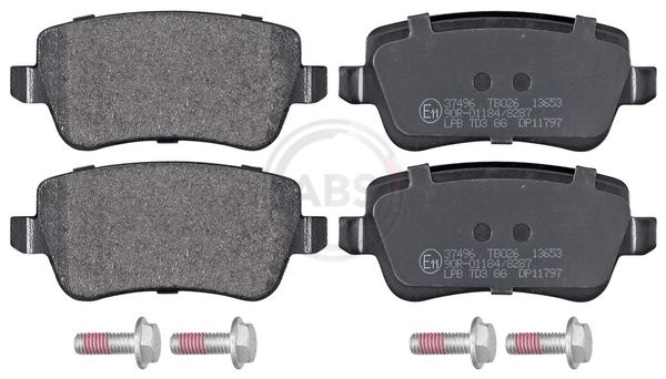 Гальмівні колодки дискові A.B.S. 37496 - zapix