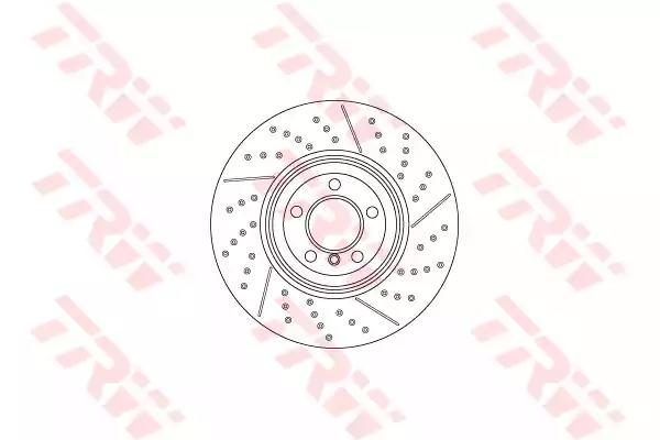 Гальмівний диск TRW DF6600S - zapix
