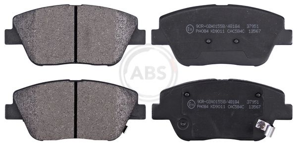 Гальмівні колодки дискові A.B.S. 37951 - zapix
