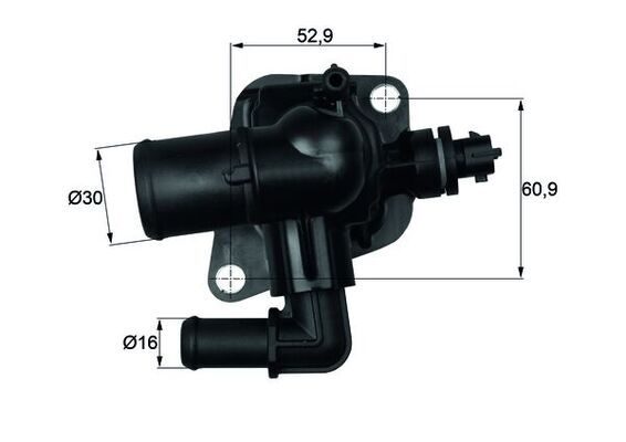 Термостат MAHLE TI15088 - zapix