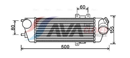 Інтеркулер AVA QUALITY COOLING HYA4227 - zapix