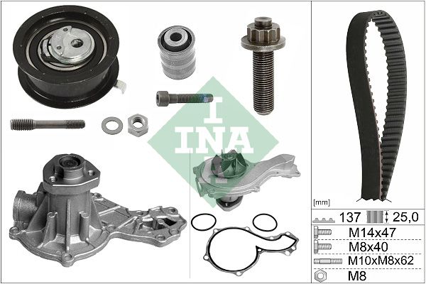Комплект ременя ГРМ SCHAEFFLER INA 530037730 - zapix