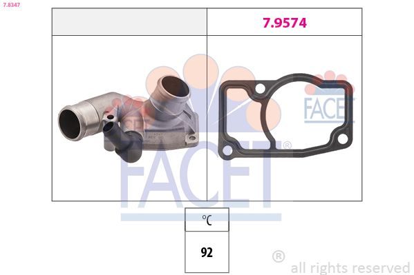 Термостат FACET 78347 - zapix