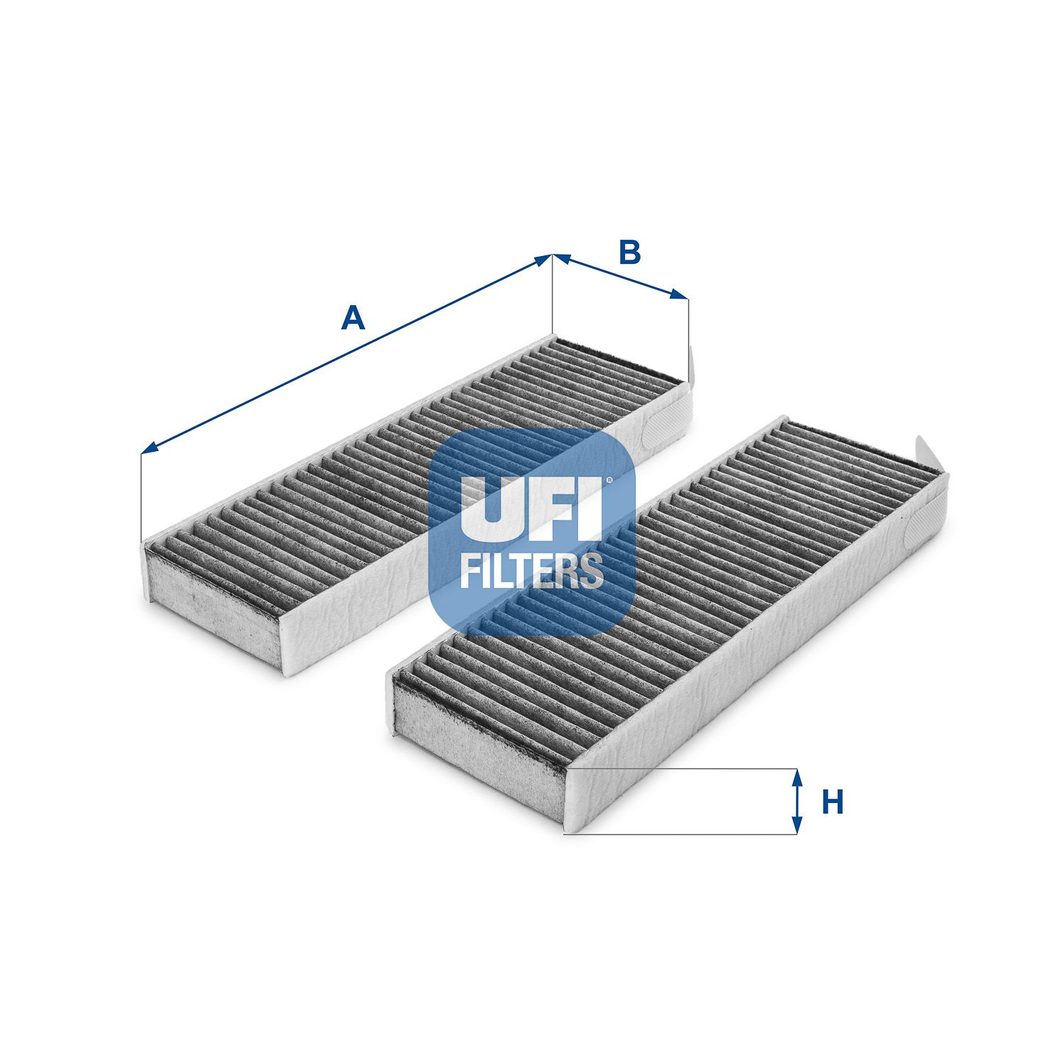 Фільтр салону UFI 5417200 - zapix