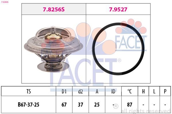 Термостат FACET 78256 - zapix