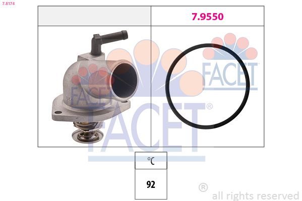Термостат FACET 78174 - zapix