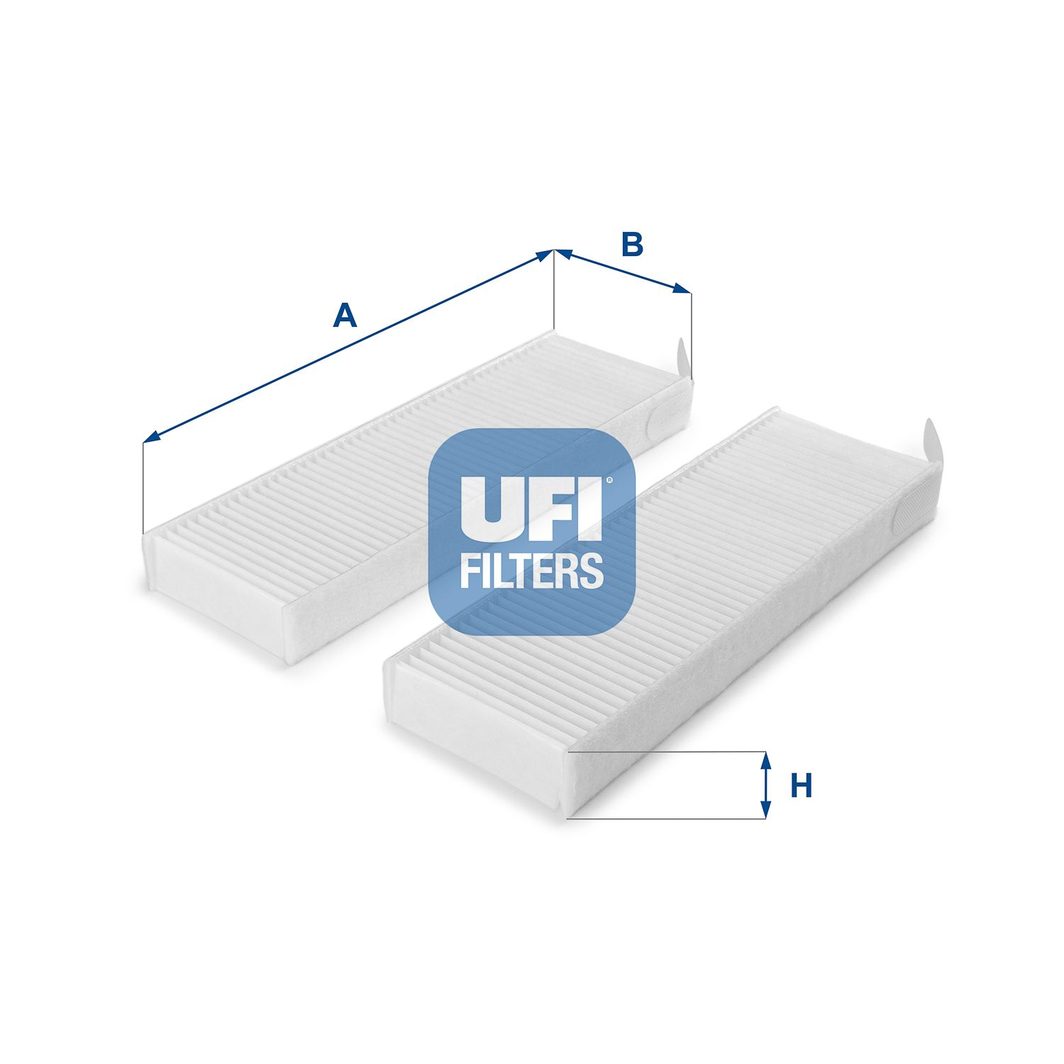 Фільтр салону UFI 5315400 - zapix