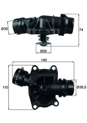 Термостат MAHLE TI23388 - zapix