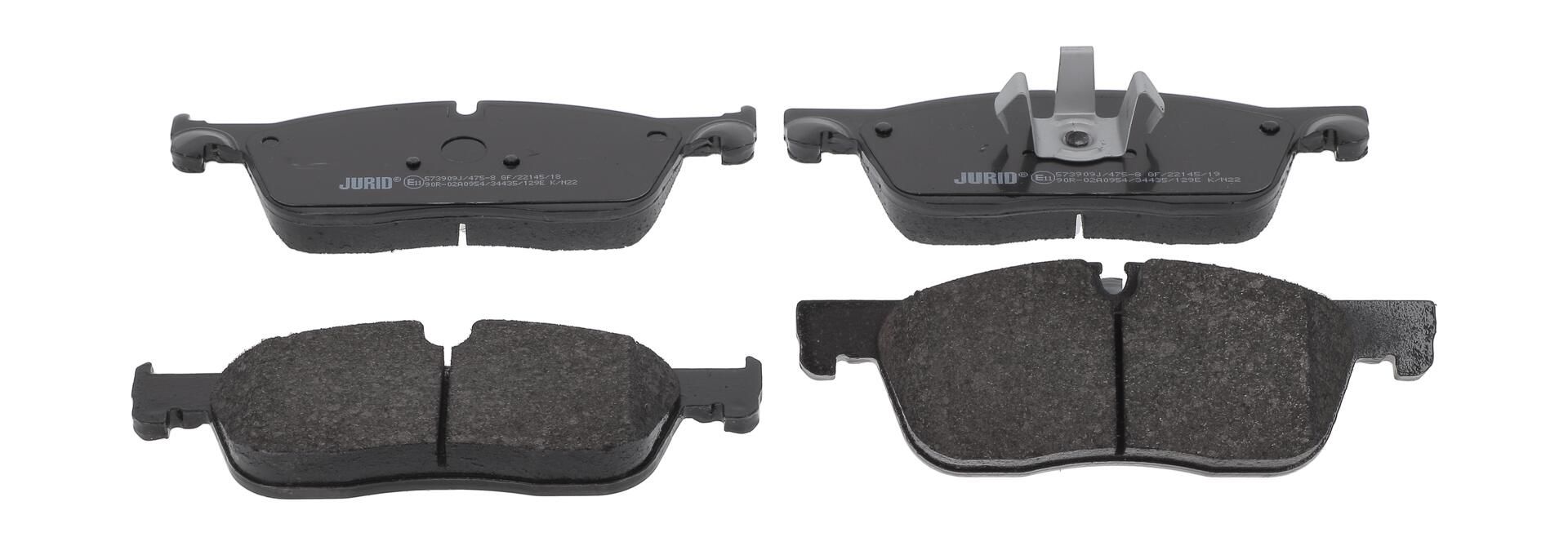 Гальмівні колодки дискові JURID 573909J - zapix