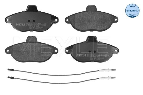 Гальмівні колодки дискові MEYLE 0252304218W - zapix