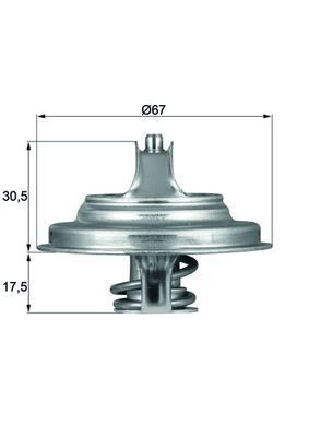 Термостат MAHLE TX5483D - zapix