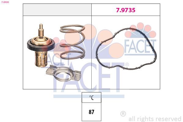 Термостат FACET 78930 - zapix