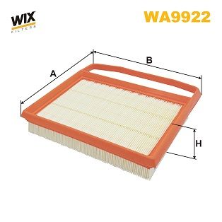 Повітряний фільтр WIX FILTERS WA9922 - zapix