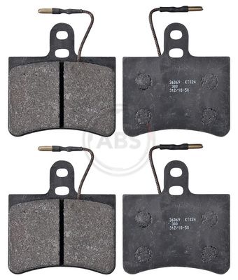 Гальмівні колодки дискові A.B.S. 36069 - zapix