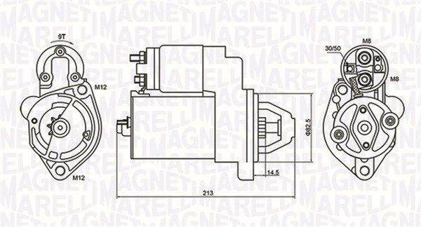 Стартер MAGNETI MARELLI 063720612010 - zapix