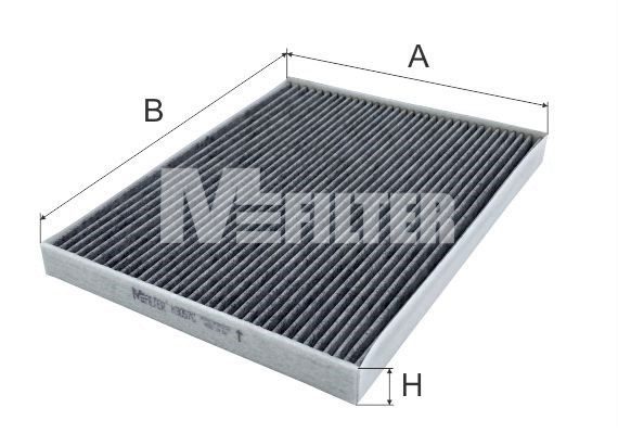 Фільтр салону MFILTER K9057C - zapix