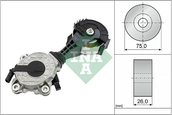 Натяжний пристрій ременя поліклінового SCHAEFFLER INA 534042510 - zapix