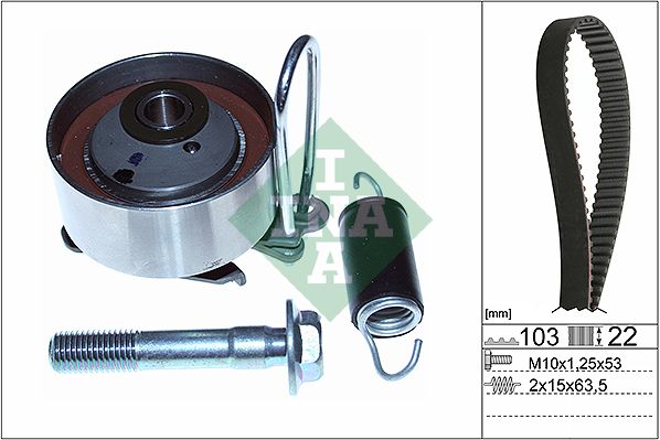 Комплект ременя ГРМ SCHAEFFLER INA 530050510 - zapix